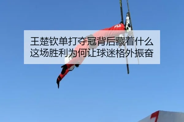 王楚钦单打夺冠背后藏着什么 这场胜利为何让球迷格外振奋